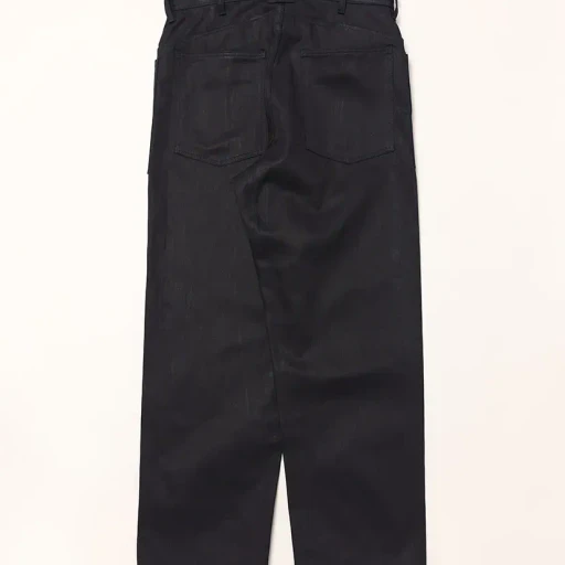 D Scoop Pants - Herringbone Denim