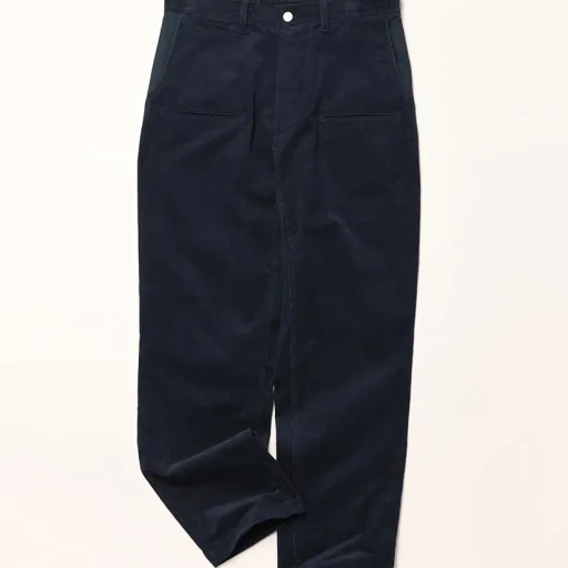 D Scoop Pants - Herringbone Denim