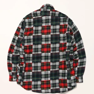 Gardener Shirt - Cotton Double Patchwork