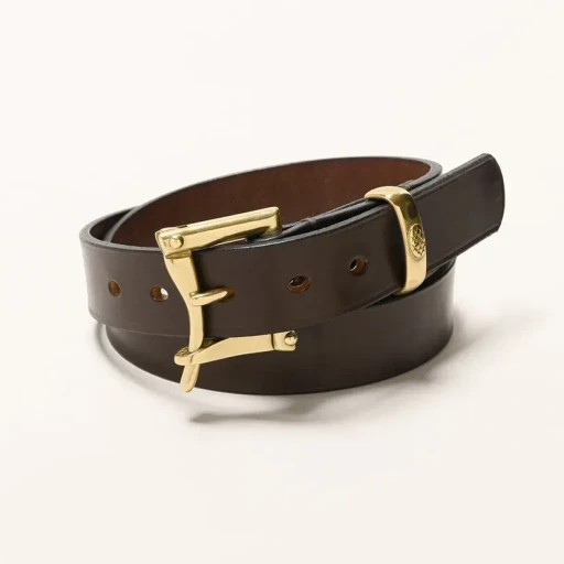 1.25 Inch Quick Release Buckle Belt -Brass