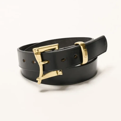 1.25 Inch Quick Release Buckle Belt -Brass