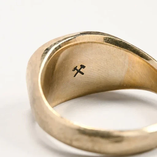 Signet Ring - American Brass