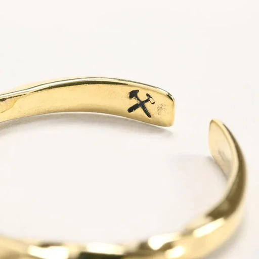 Twisted Cuff Ring - American Brass
