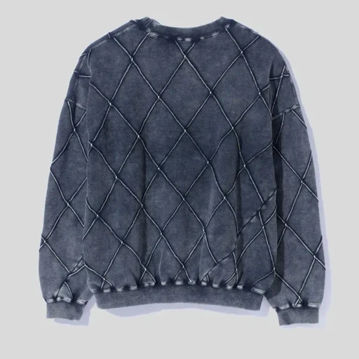 Hand Dye Diamond Twist Sweat