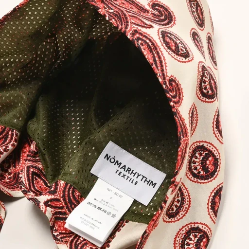 Paisley Silk Hoody Scarf