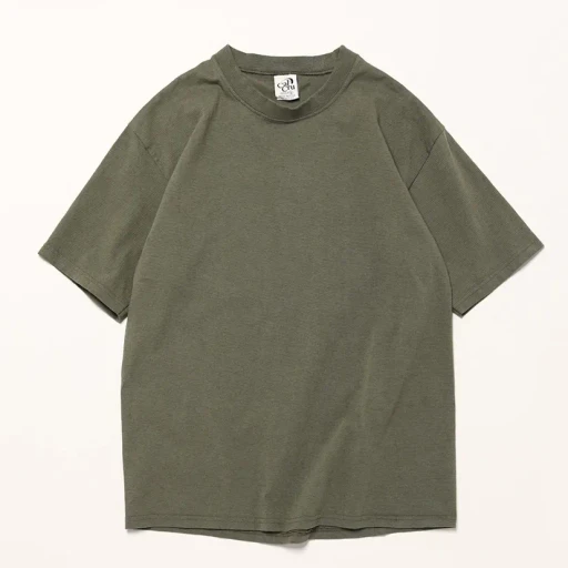 Micro Stripe Tee - Garment Dyed