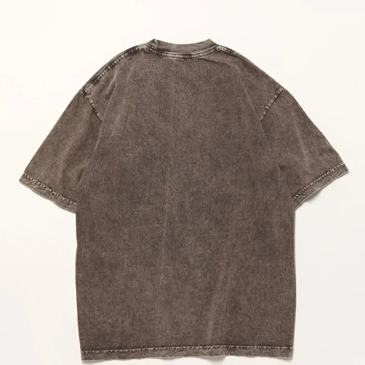 6.5Oz Garment Dye Crew Neck T-Shirt