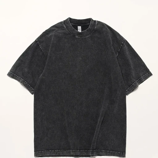 6.5Oz Garment Dye Crew Neck T-Shirt