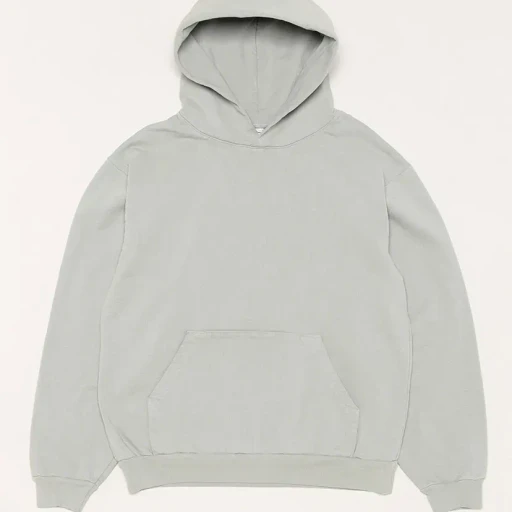Garment Dye 14Oz. Heavy Fleece Hooded Pullover Sweatshirt