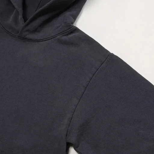 Garment Dye 14Oz. Heavy Fleece Hooded Pullover Sweatshirt