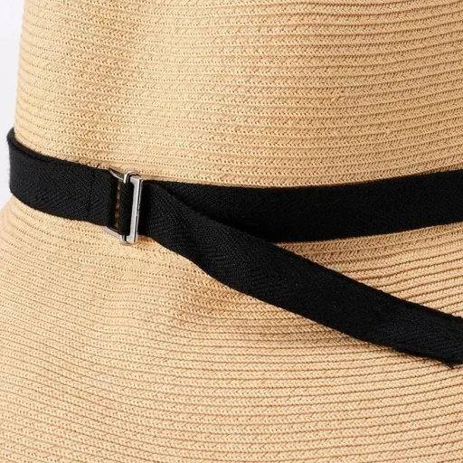 Ew-004C Paper Braid Bowler Hat