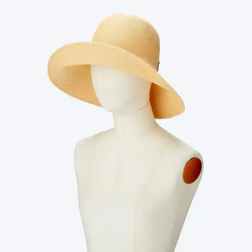 Ew-004C Paper Braid Bowler Hat