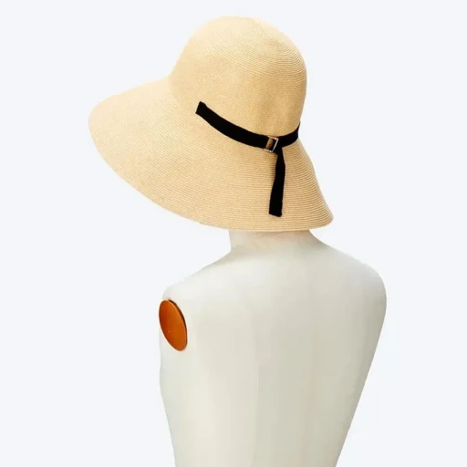 Ew-004C Paper Braid Bowler Hat