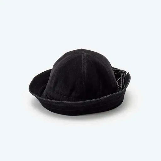 Flocky Printed Denim 2Way Sailor Hat