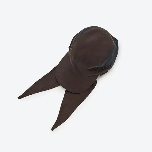 Detachable Scarf Jet Cap