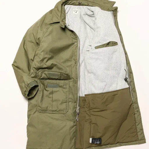 Cotton Nylon Padding Active Coat