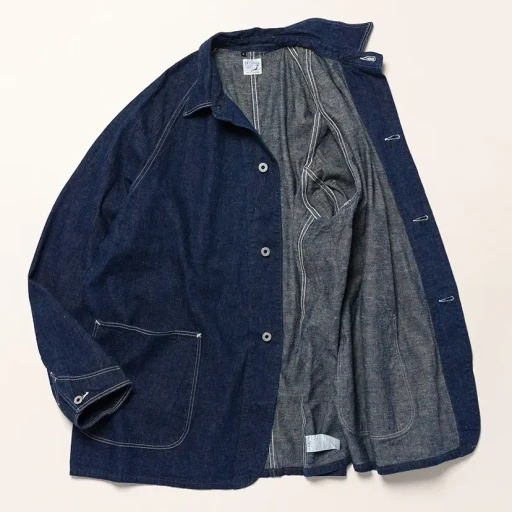 40's Wwii Denim Coverall - Loose Fit