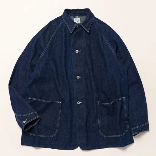 40's Wwii Denim Coverall - Loose Fit