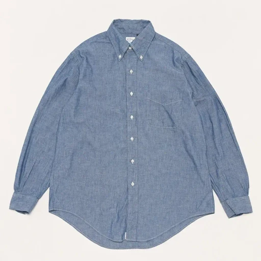 Chambray Standard Button Down Shirt