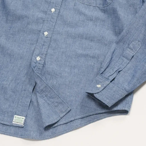 Chambray Standard Button Down Shirt