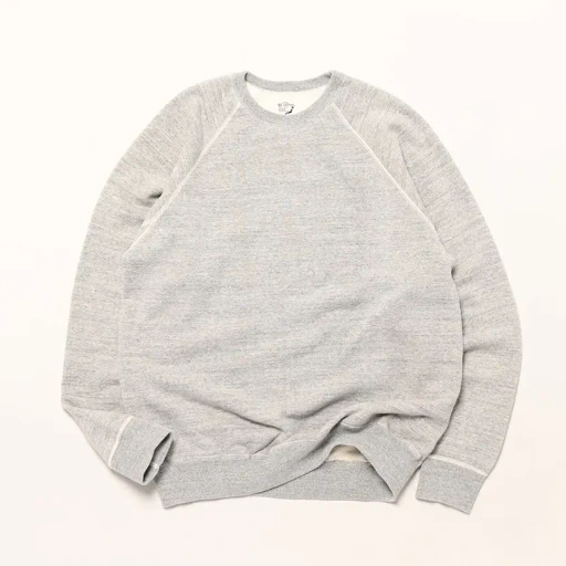 Loop Wheel Crew Neck Sweat Shirt