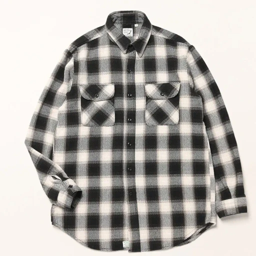 Organic Cotton Relax Fit Heavyweight Flannel Shirt