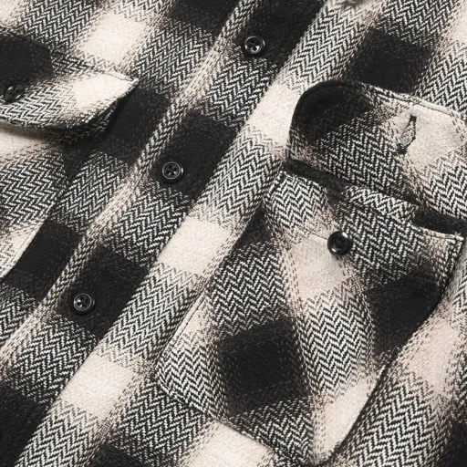 Organic Cotton Relax Fit Heavyweight Flannel Shirt