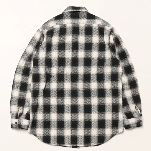 Organic Cotton Relax Fit Heavyweight Flannel Shirt