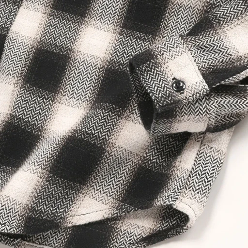 Organic Cotton Relax Fit Heavyweight Flannel Shirt