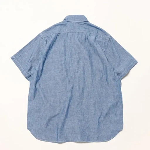 Short Sleeve Chambray Work Shirt