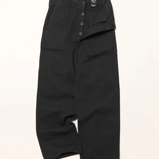 Wide Fit French Work Pants