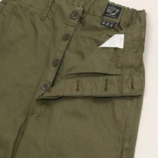 Wide Fit French Work Pants