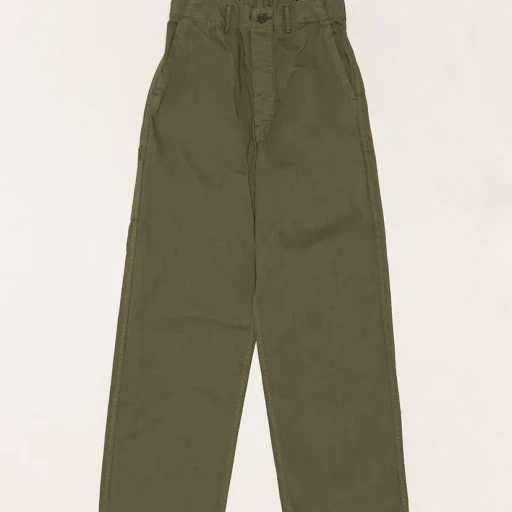 Wide Fit French Work Pants