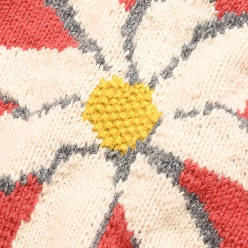 All Roll Knit - Flower