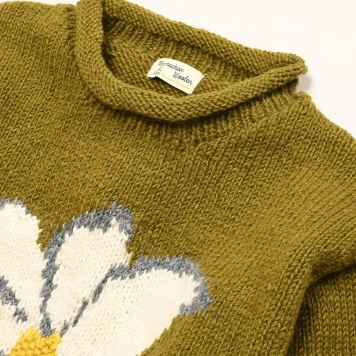 All Roll Knit - Flower