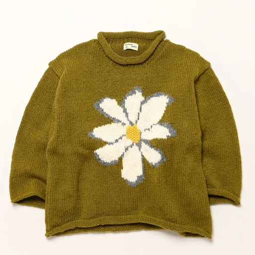 All Roll Knit - Flower