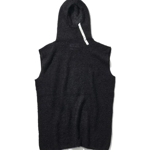 Mohair Hoody Vest