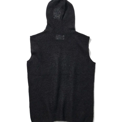 Mohair Hoody Vest