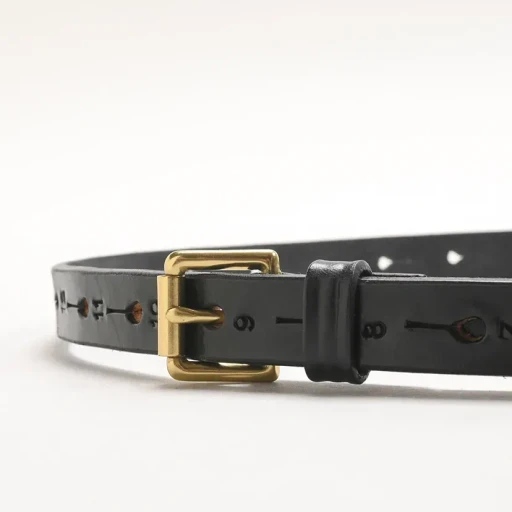 Long Saddle Leather Belt