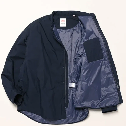Men’S Insulation Stand Collar Shirt Jacket