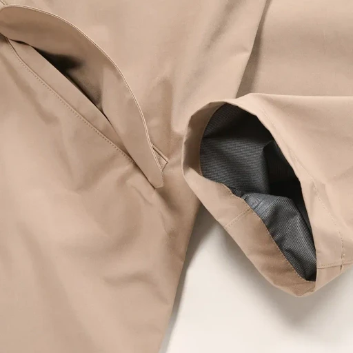 3-Layer Cloth Balmacaan Mid-Length Coat