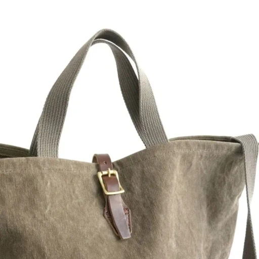 Canvas 2Way Grocery Tote