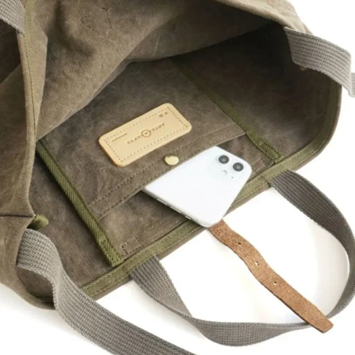 Canvas 2Way Grocery Tote