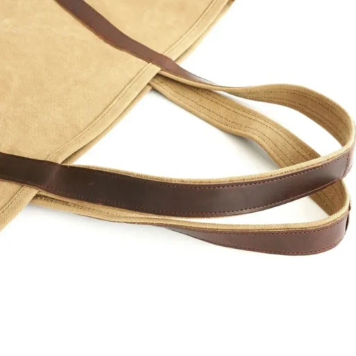 Aging Canvas Basic Tote