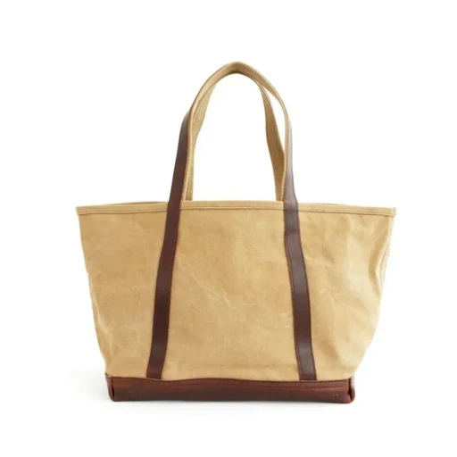 Aging Canvas Basic Tote