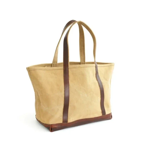 Aging Canvas Basic Tote