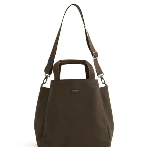 Simplicity Dark Brown Edition 2Way Fold Tote
