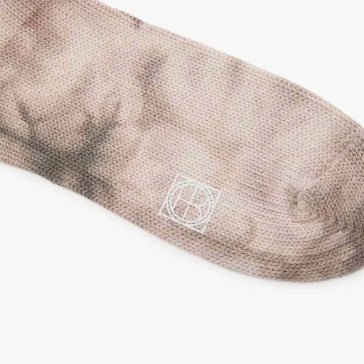 Tie-Dyed Crew Socks C/N/Pu