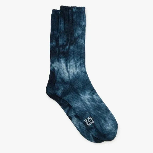 Tie-Dyed Crew Socks C/N/Pu