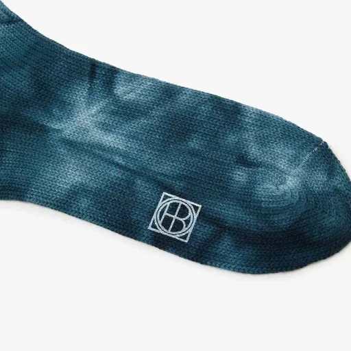 Tie-Dyed Crew Socks C/N/Pu